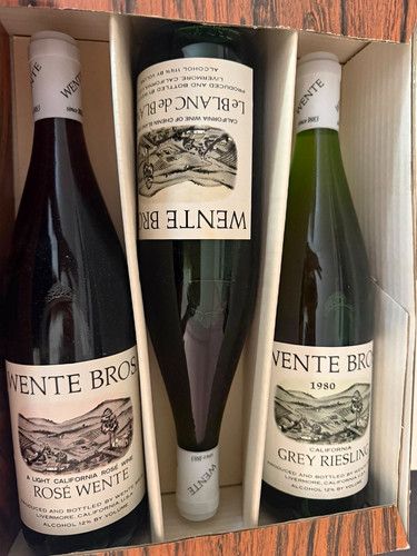 Wente bros wein set 3x - wente, bros.