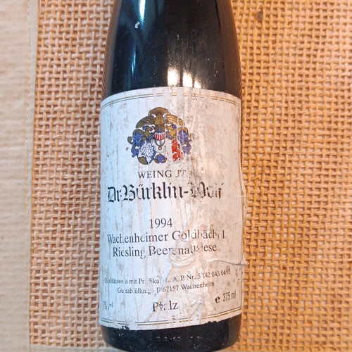 Bürklin wolf 1994 rarität - bürklin-wolf,