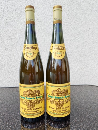 1986 spitzer hochrain riesling - spitzer,