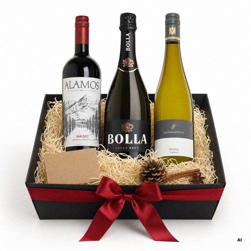 Weihnachtskorb festtafel - weihnachtskorb,