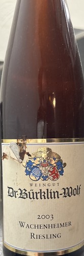Bürklin wolf wachenheimer - dr.,